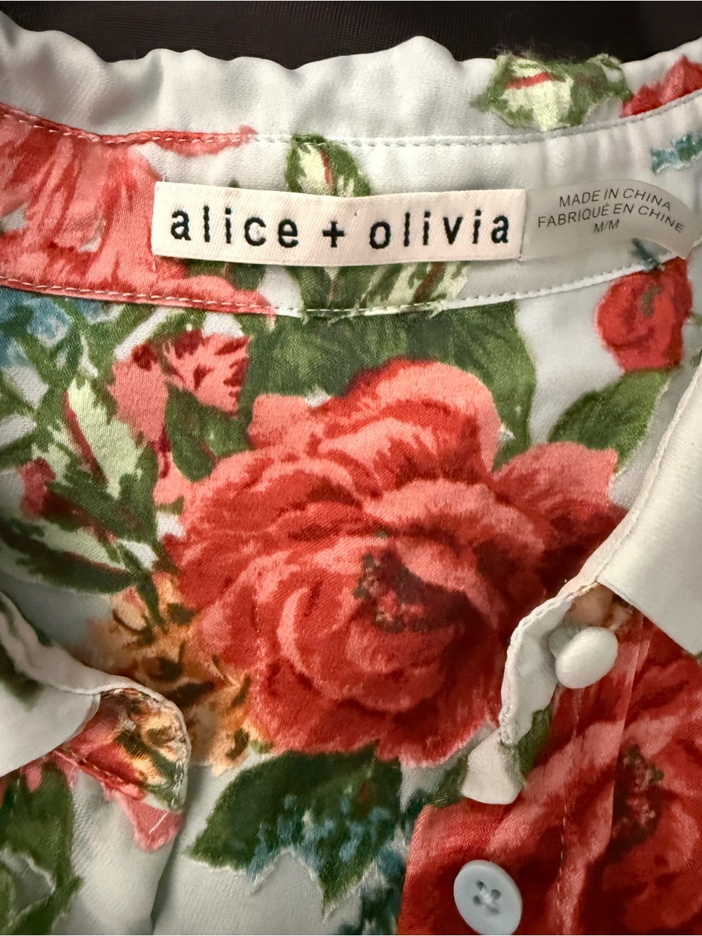 Alice + Olivia Sheer Blouse - Picture 2 of 8